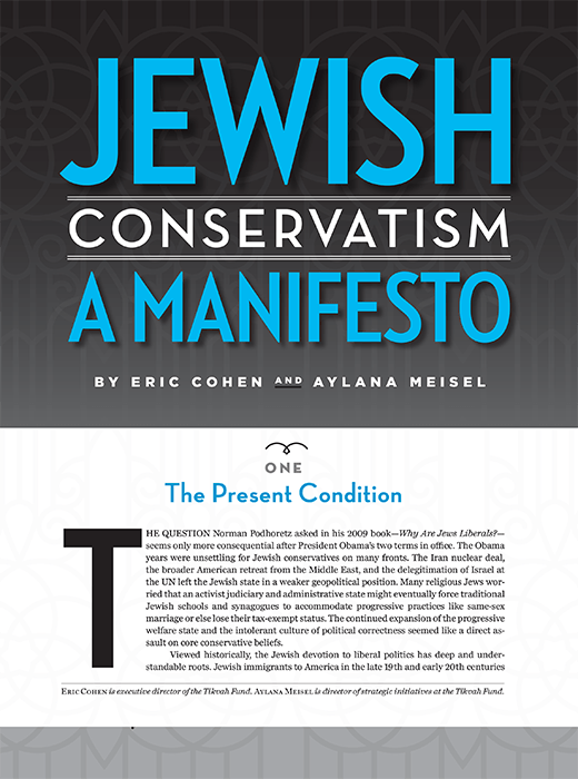 A Conservative Manifesto